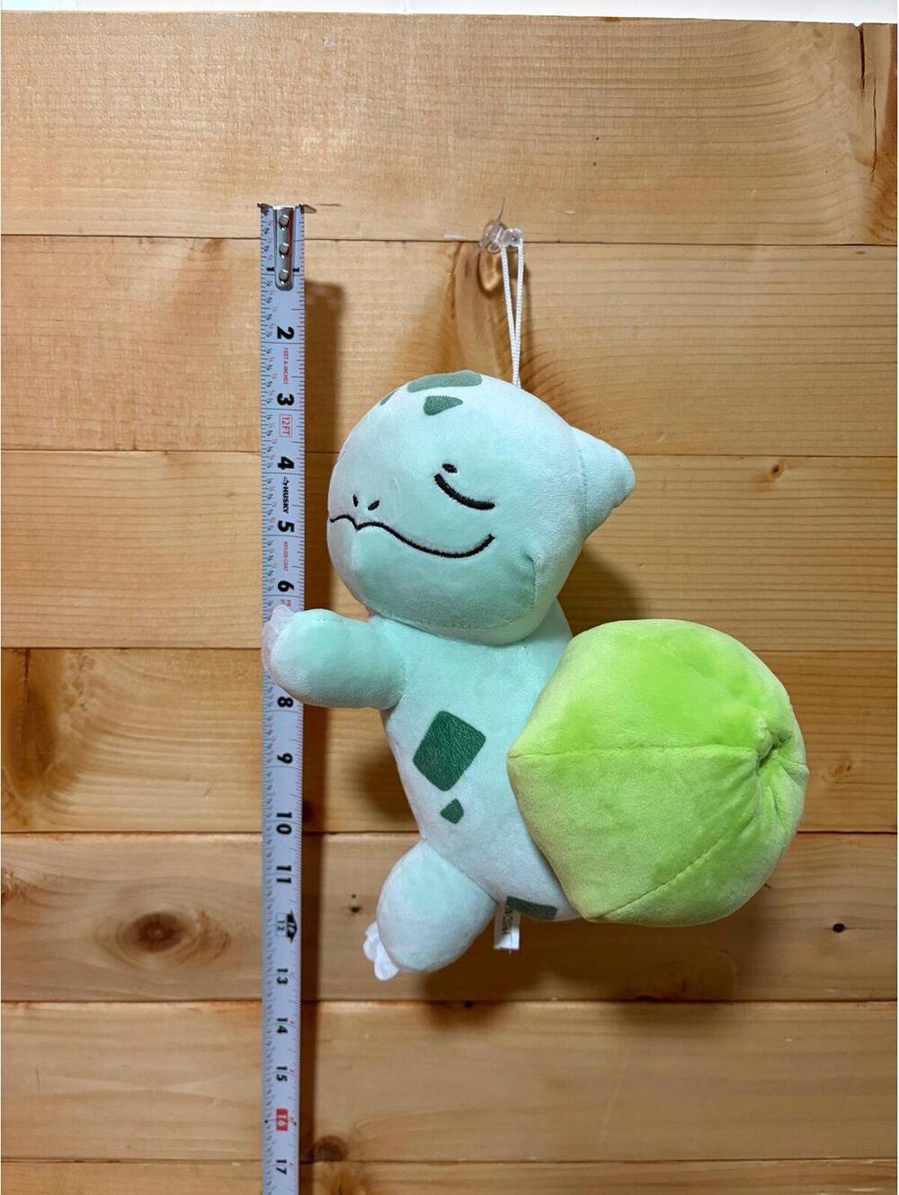 Sleeping bulbasaur Pokemon plush with suction cup